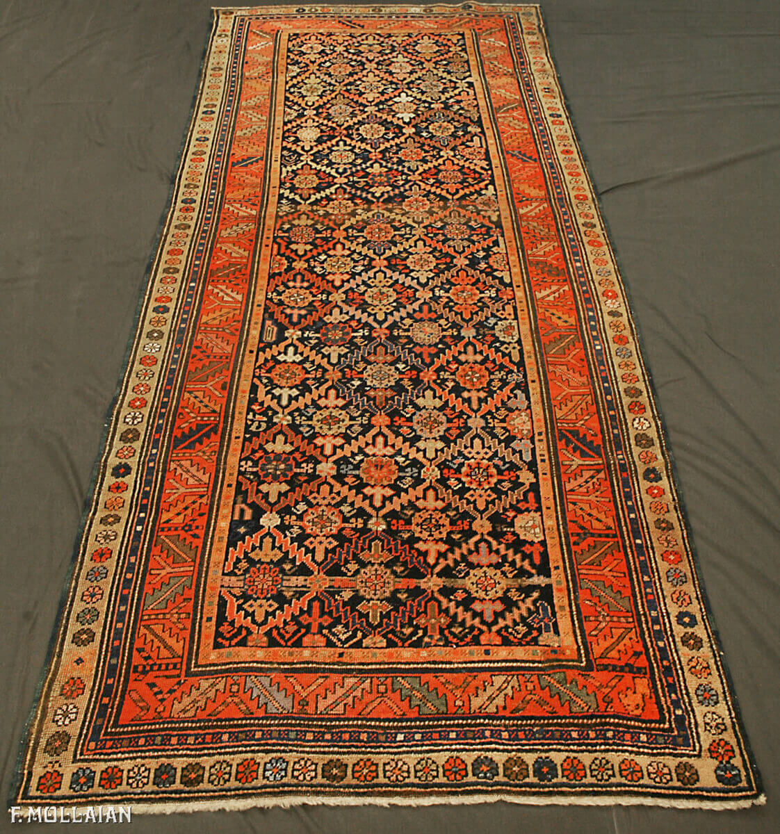 Antique Caucasian Karabakh (Qarabag) Rug n°:91220008